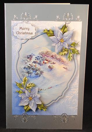 Snowy Malvern Hills - A5 Topper by Yvonne Middleton