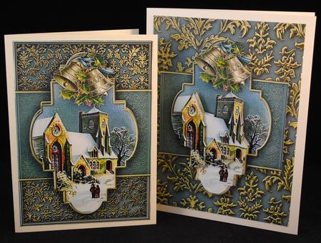 Festive Church Mini Kit by Yvonne Middleton