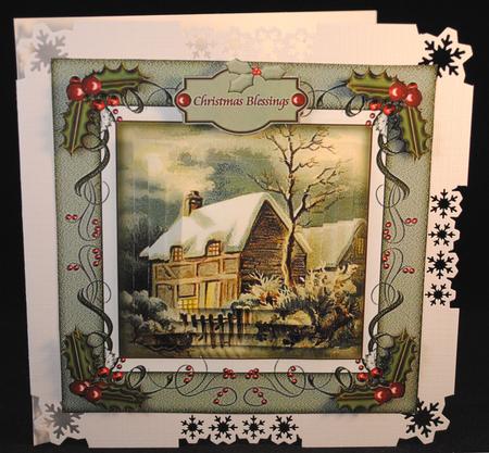 A Merry Berry Christmas Pyramage Mini-kit by Yvonne Middleton