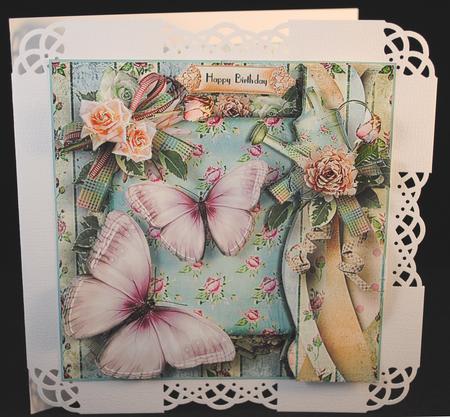 Lovely Day! Card Front Kit by Yvonne Middleton