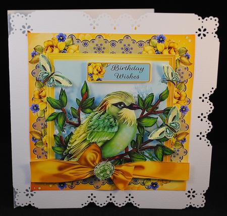 Spring Wishes Butterfly and Bird Mini Kit by Yvonne Middleton