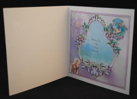 Under the Sea Birthday Insert by Yvonne Middleton