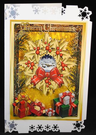 Lovely Christmas Wreath Anfd Gifts  by Yvonne Middleton