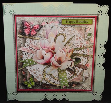 Cardtopper 7" Flowers Inch 120 by Yvonne Middleton