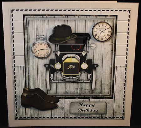 Male Card Nostalgia by Yvonne Middleton