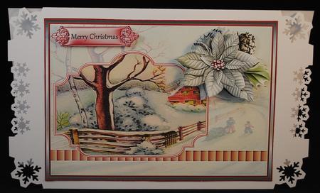 Bringing the Tree Home Card and Decoupage by Yvonne Middleton