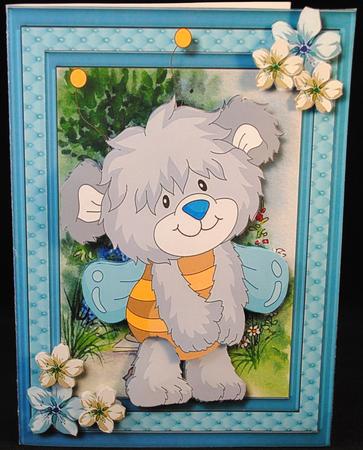 A5 , Mini Kit , Honey Bear's Garden by Yvonne Middleton