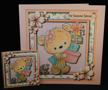 Bear Born to Shop by Yvonne Middleton