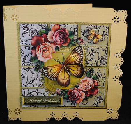 Golden Butterflies by Yvonne Middleton