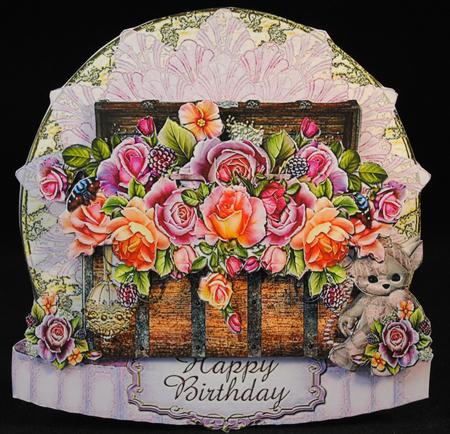 Treasure Chest of Roses and Bonus Gift Card by Yvonne Middleton