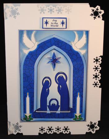 Nativity by Candlelight by Yvonne Middleton