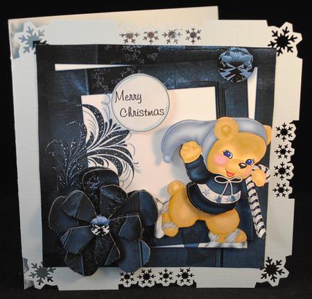 Skating Ted Mini Kit by Yvonne Middleton