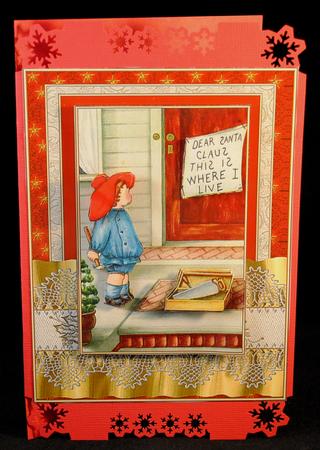 Santa This is Where I Live by Yvonne Middleton