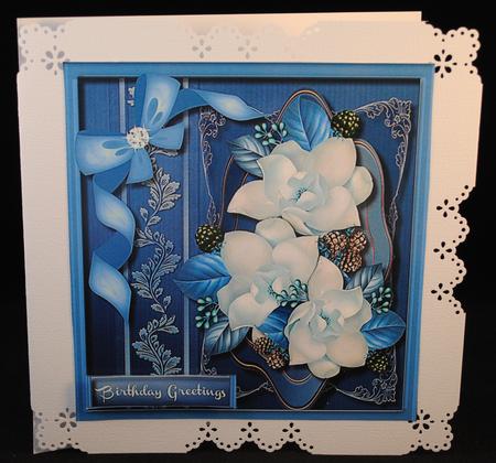 Beautiful Camellias and Golden Fruits  by Yvonne Middleton