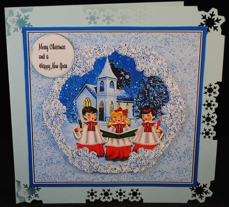 Christmas Singers by Yvonne Middleton
