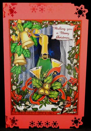 Merry Christmas Happy New Year by Yvonne Middleton
