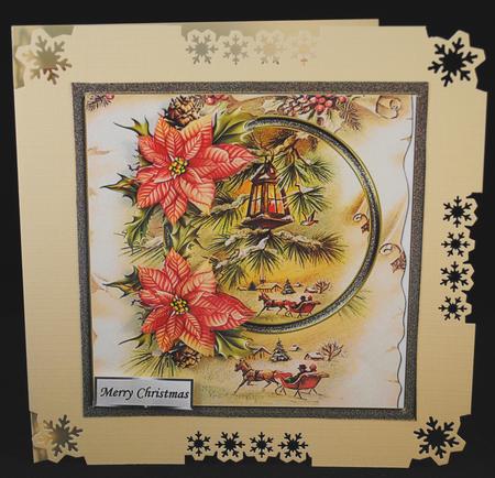 Lamp Light Vintage Christmas by Yvonne Middleton