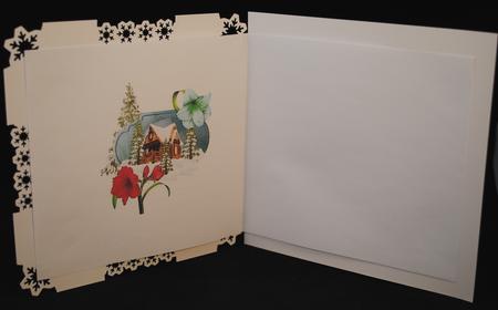 Holiday House Insert by Yvonne Middleton