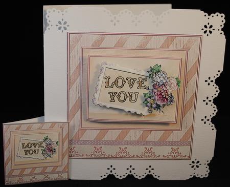Love You - Floral by Yvonne Middleton