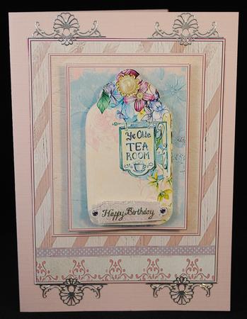 Happy Birthday - Olde Tea Room by Yvonne Middleton