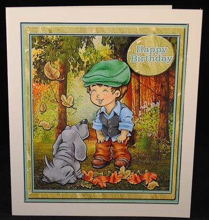 Mini Kit - Autumn Joy- Boy from 4-7yrs #3 by Yvonne Middleton