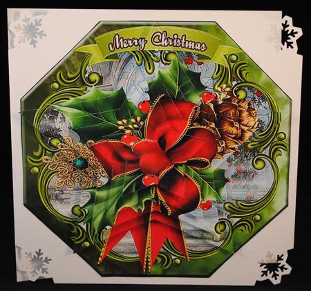 Lovely Xmas Star Pyramid Topper #1 by Yvonne Middleton