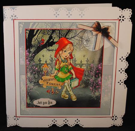 8x8 Red Riding Hood by Yvonne Middleton