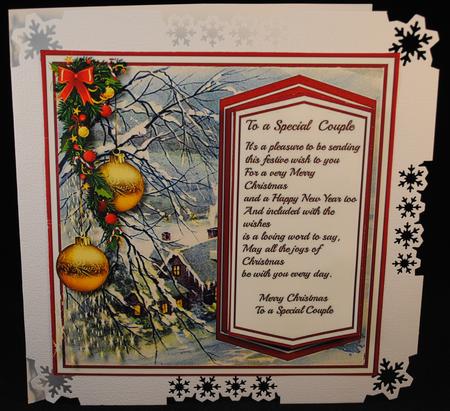 To a Special Couple , with Verse  by Yvonne Middleton