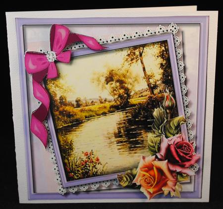 Beautiful Roses and Still Waters  by Yvonne Middleton