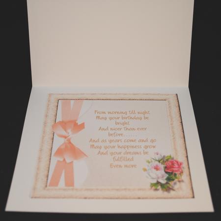 Beautiful Incert with Verse  by Yvonne Middleton