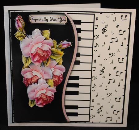 Music & English Roses Mini Kit by Yvonne Middleton