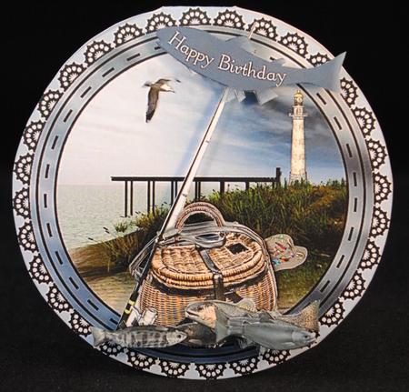 Fishing Birthday or Retirement Mini Kit by Yvonne Middleton