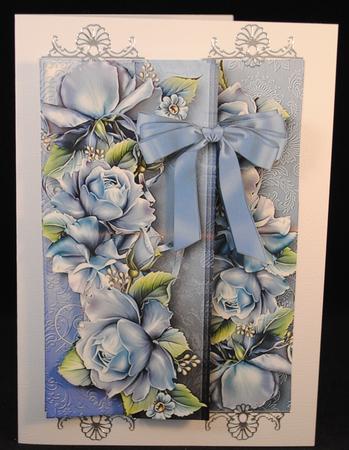 An Abundance of Blue Roses by Yvonne Middleton