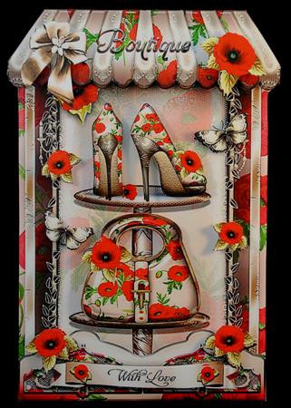 Boutique Shaped Card Kit6 by Yvonne Middleton
