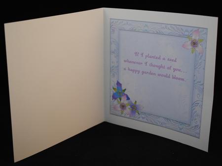 Flower Corner 2 - Just for You Insert by Yvonne Middleton