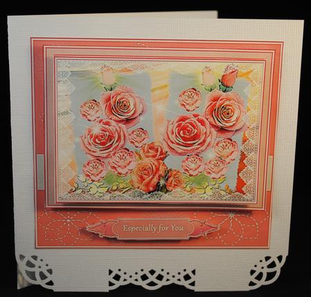 Pink Roses by Yvonne Middleton