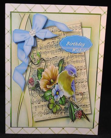 Lovely Bird on Sheet Music  by Yvonne Middleton