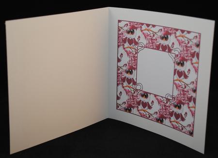 Owl Insert by Yvonne Middleton