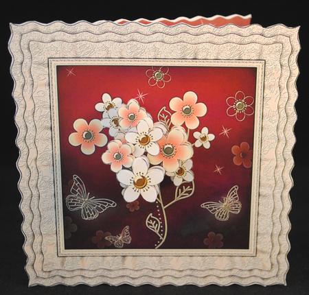 Wire Flowers - Frilly Cushion Card Mini Kit by Yvonne Middleton