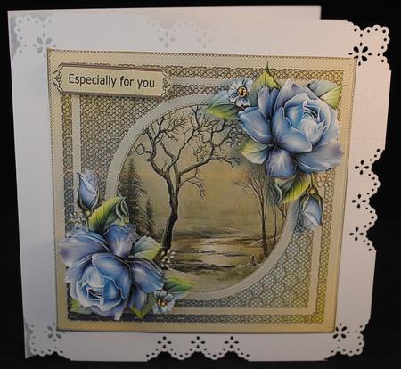 Blue Roses Mini Kit by Yvonne Middleton