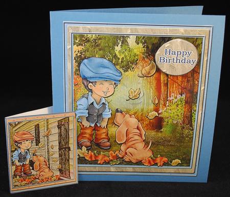 Mini Kit - Autumn Joy- Boy from 5-8yrs #2 by Yvonne Middleton