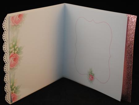 Roses & Lilly of the Valley Insert by Yvonne Middleton