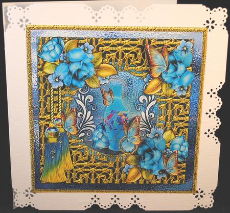 Golden Turquoise by Yvonne Middleton