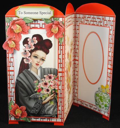 Geisha Tri-fold Mini Kit by Yvonne Middleton