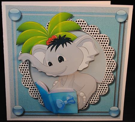 Little Blue Ellie's Reading Lesson  by Yvonne Middleton