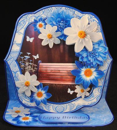 A Quiet Place - Shaped Easel Card Mini Kit by Yvonne Middleton