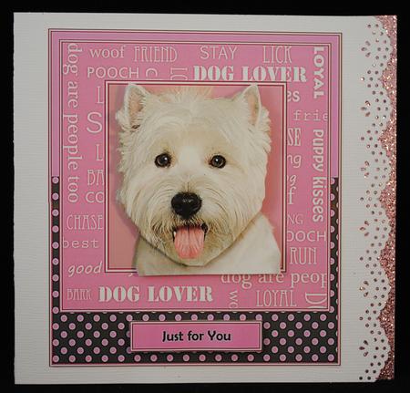 Westie Dog Lover by Yvonne Middleton