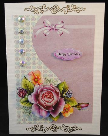 Lavender Rose by Yvonne Middleton