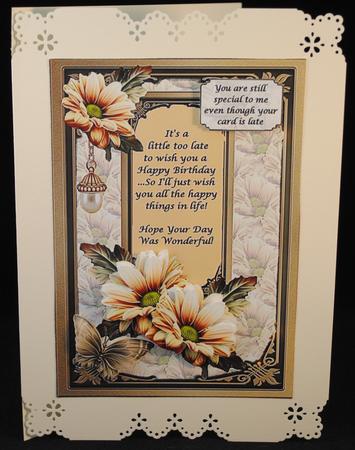 I Didn't Forget Your Birthday Just the Date by Yvonne Middleton