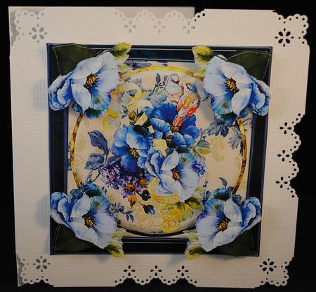 Wild Blue Roses Mini Kit by Yvonne Middleton